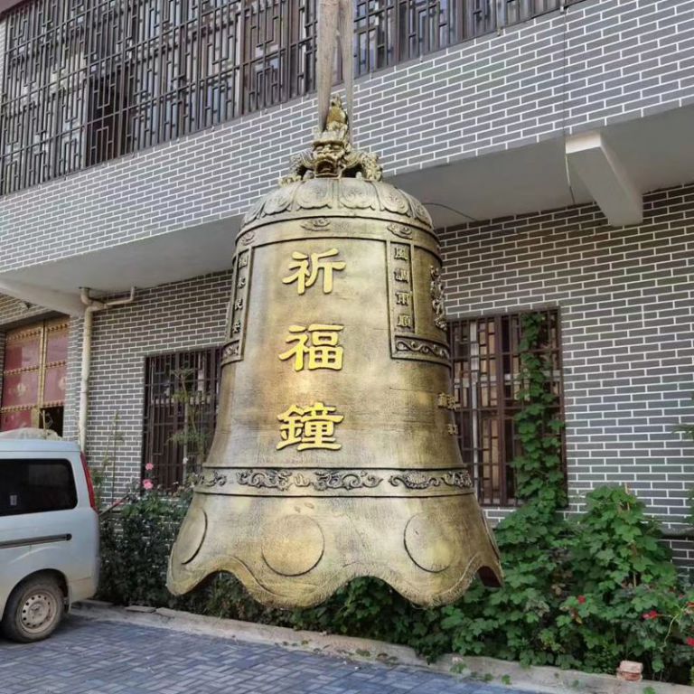 仿古铜钟铸铜雕塑厂家